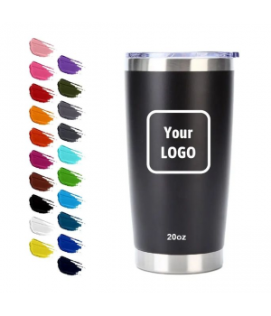 Custom logo 20oz multi-color stainless steel double wall vacuum insulation sports travel mug Tumbler