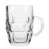 Wholesale 285 ml 530 ml 660 ml High Quality Soda Lime Glass Cheap Beer Mug Glass Cup With Handle